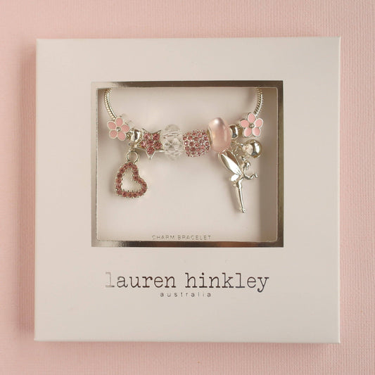 Charm Bracelet - Fairy in Pink