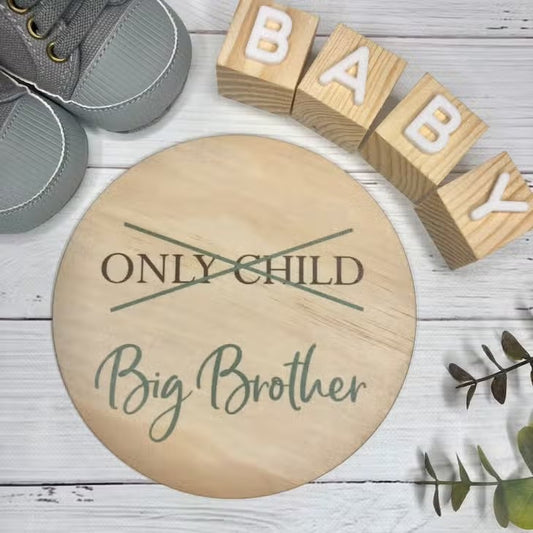 Only Child To Big Brother Disc