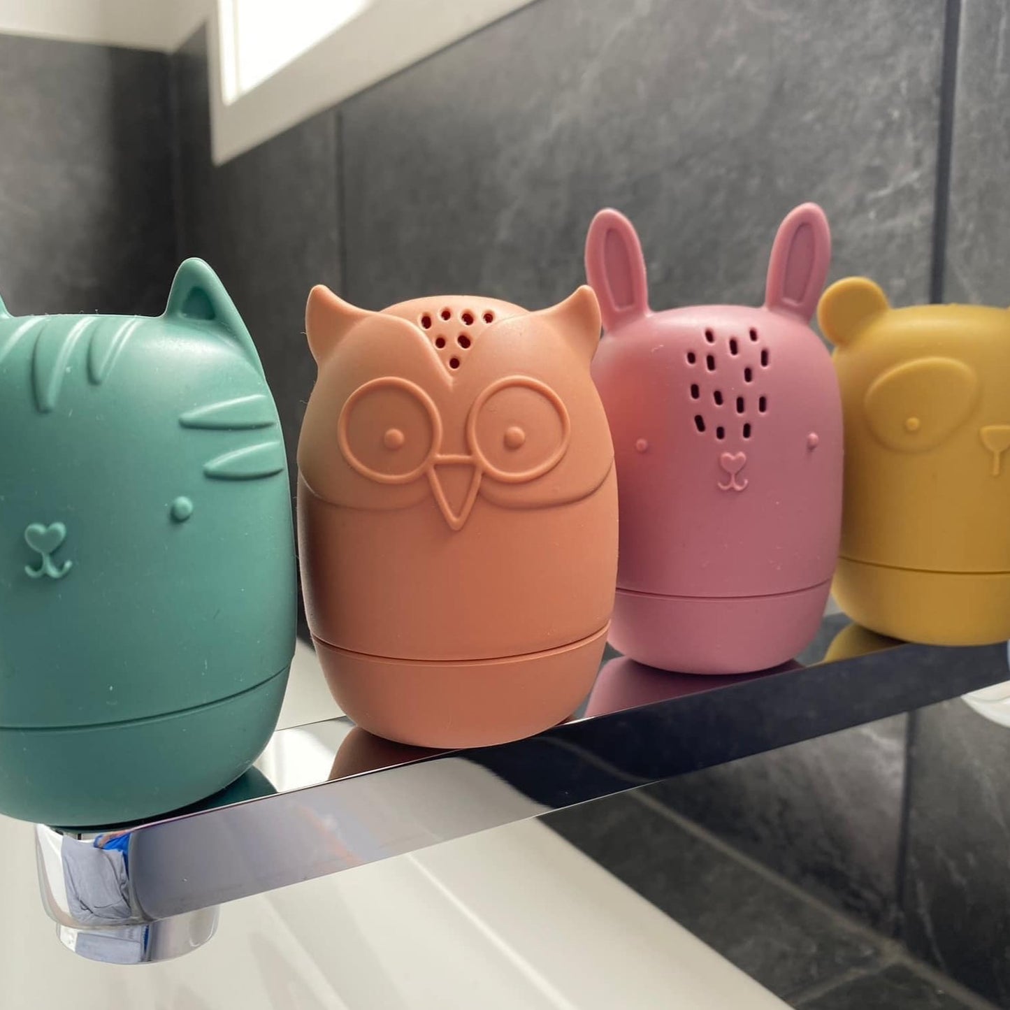 Silicone Bath Toys Set