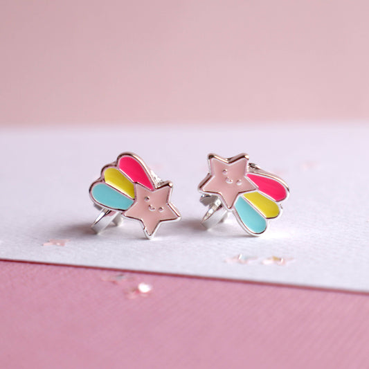 Clip-On Earrings Shooting Star