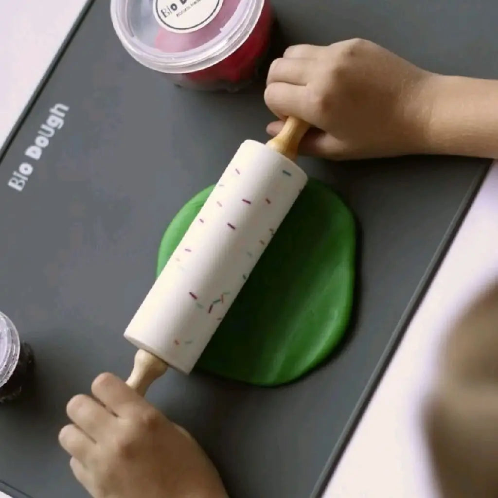 Bio Dough Silicone Confetti Rolling Pin