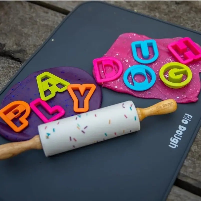 Bio Dough Silicone Confetti Rolling Pin