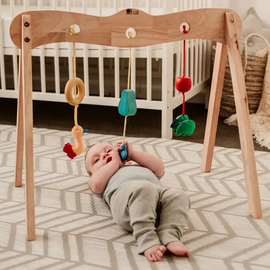 Qtoys Wooden Baby Gym