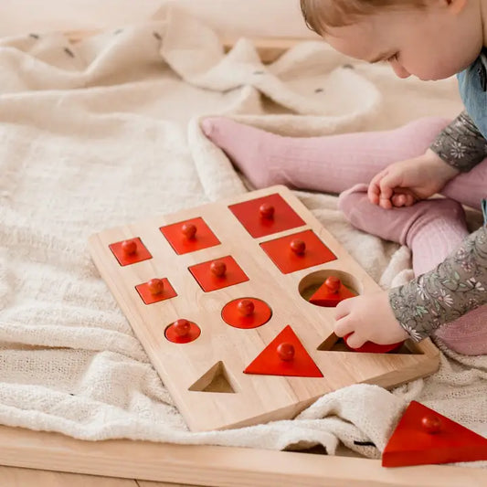 Qtoys Toddler Knob Shape Puzzle