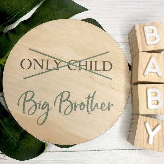 Only Child To Big Brother Disc