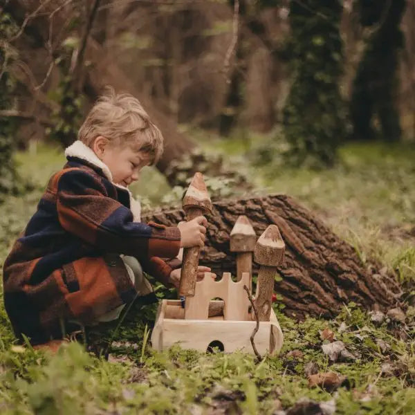 Qtoys Wooden Fairy Castle