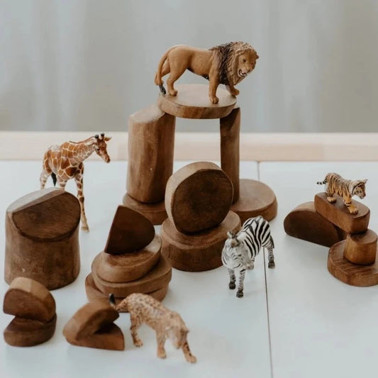 Qtoys Natural Block 20 Pcs