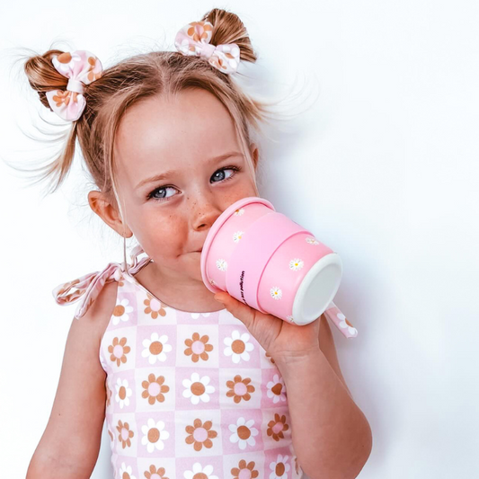 BBcino Cup - Daisy Baby in Pink 120ml