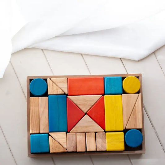 Qtoys Wooden Sound Blocks 25 Pcs