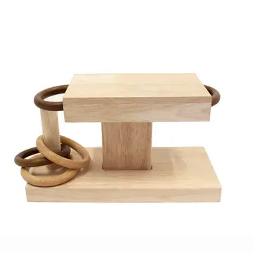 Qtoys Wooden Montesorri Ring Activity