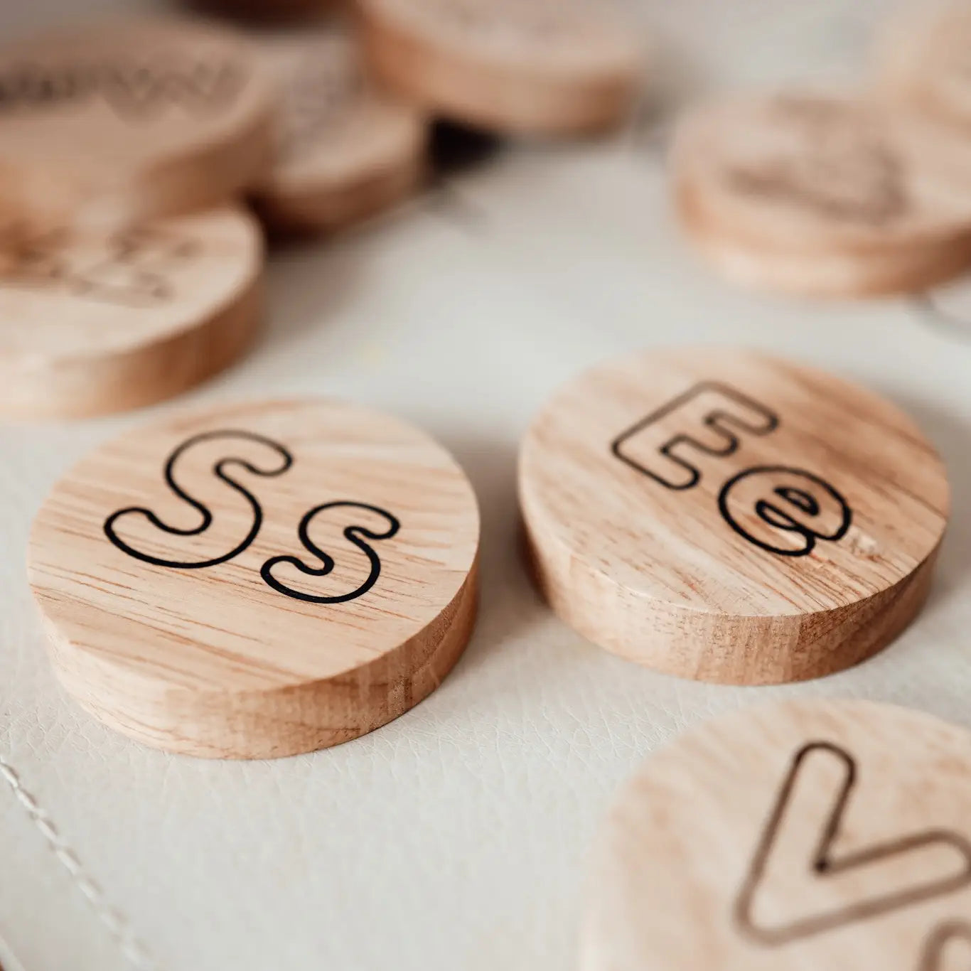 Qtoys Wooden Animal Alpha Set