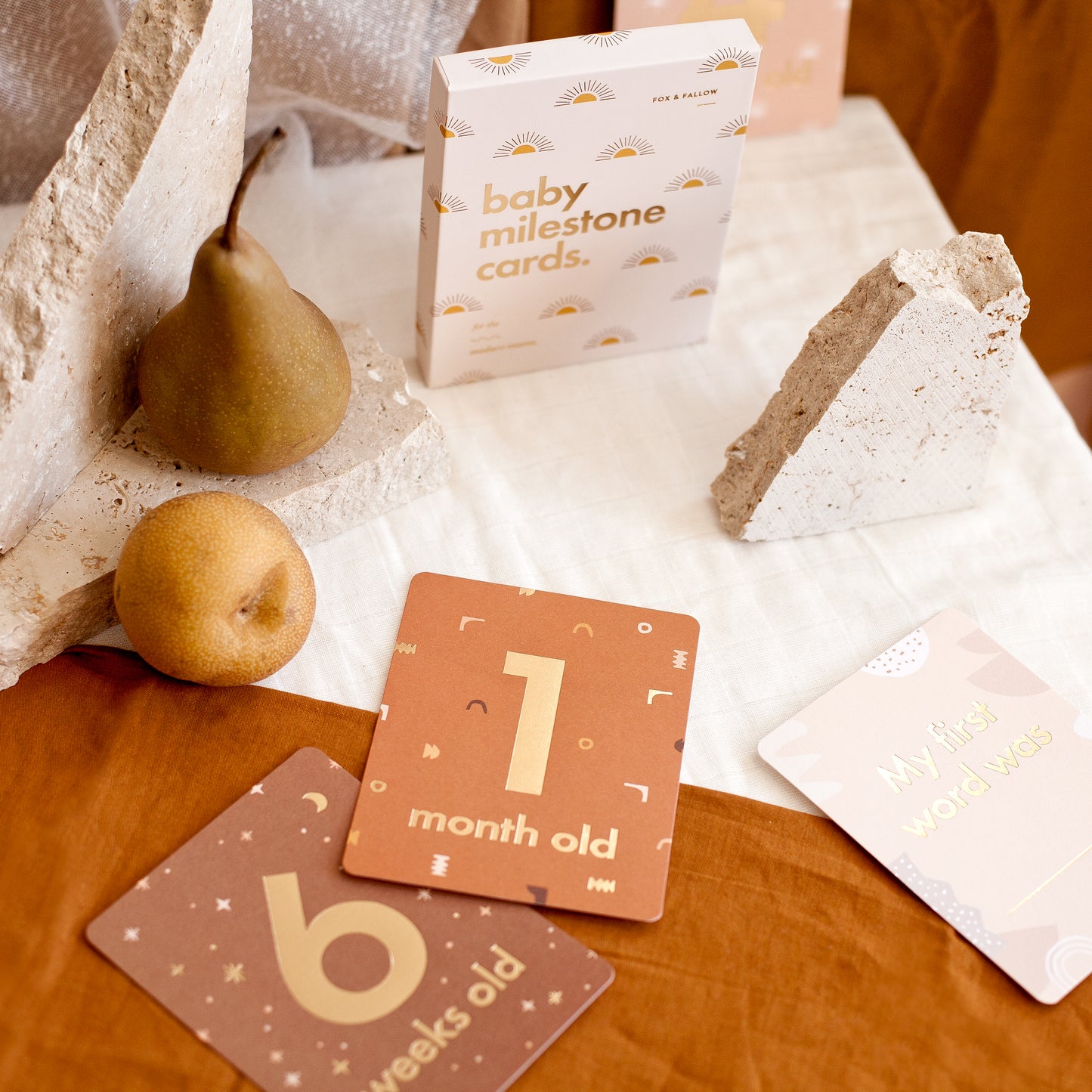 Baby Milestone Cards - Boho