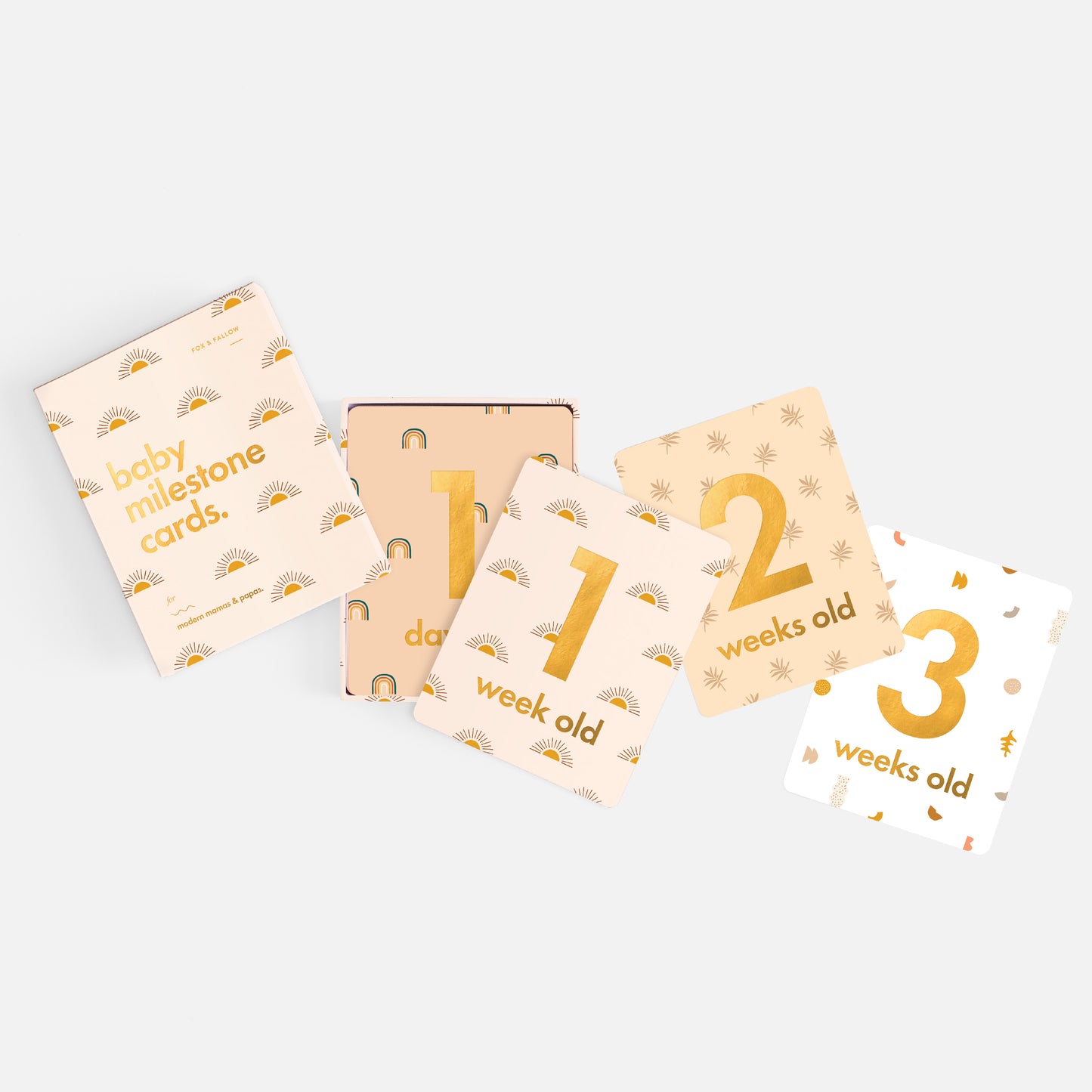 Baby Milestone Cards - Boho