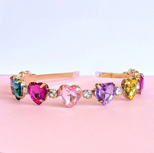 Heart Jewel Headband