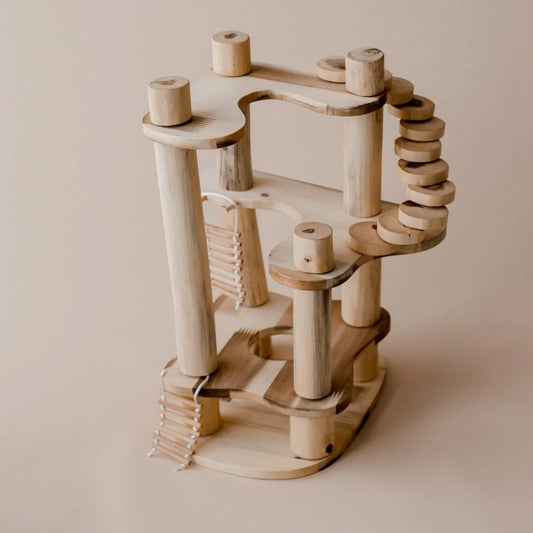 Qtoys Wooden Tree House Construction Set