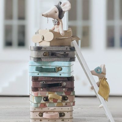 Maileg Metal Suitcase - Harlequin