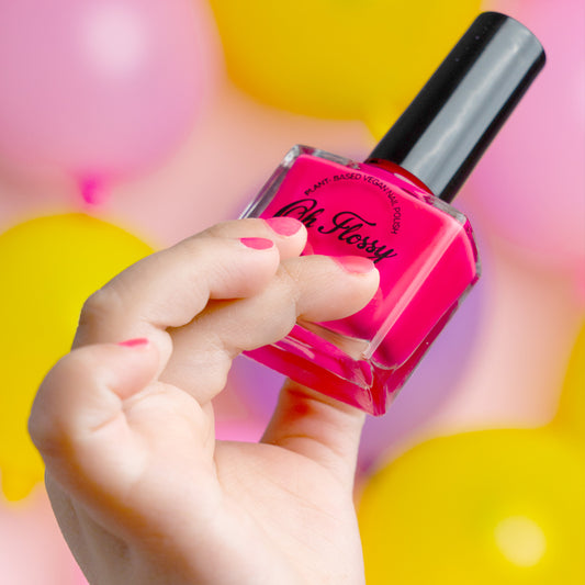 Oh Flossy Nail Polish - Hot Pink
