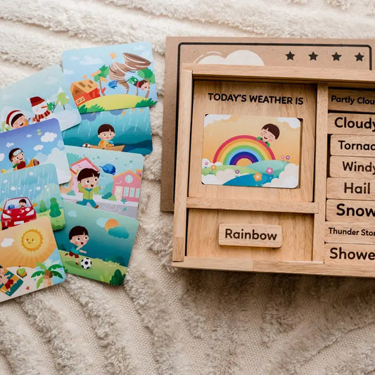 Qtoys Wooden Weather Play Set