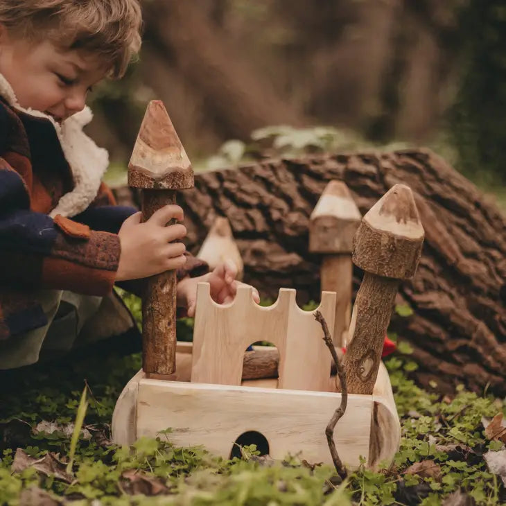 Qtoys Wooden Fairy Castle