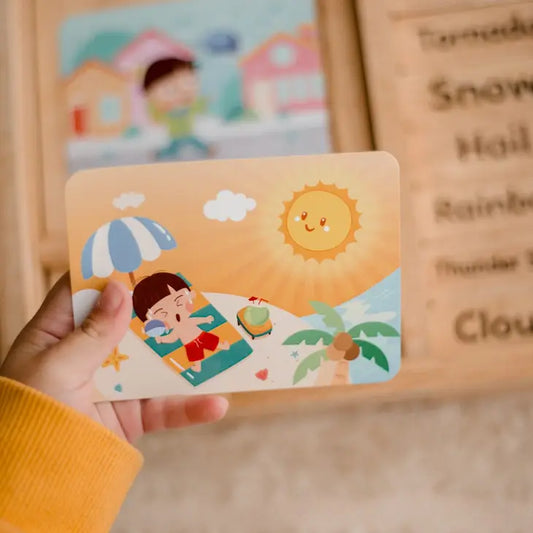 Qtoys Wooden Weather Play Set