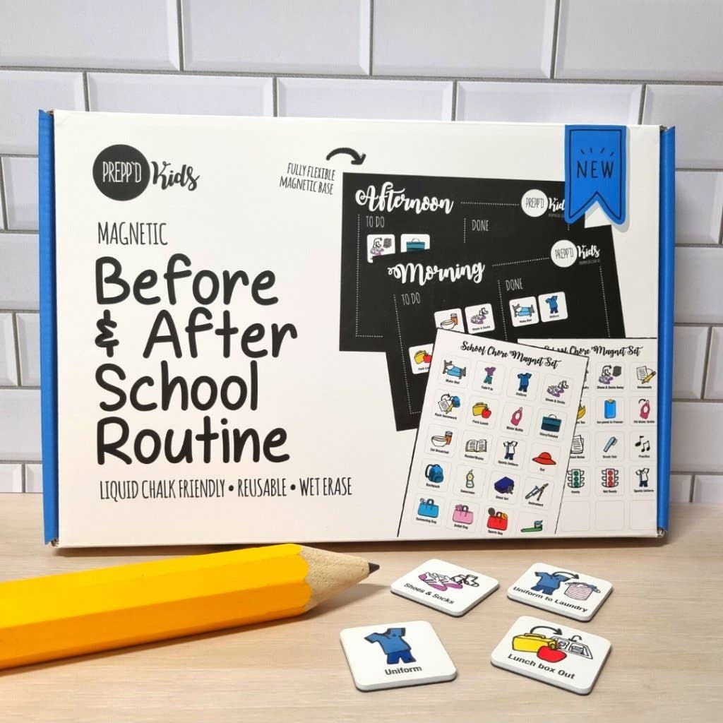 Before & After School Routine Chart (A4) β Tiny Tots and Me